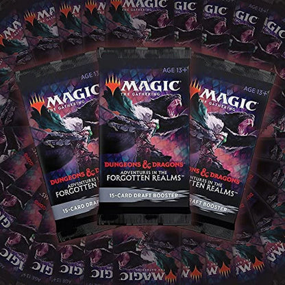 Adventures in the Forgotten Realms Draft Booster Box | 36 Packs (540 Magic Cards)