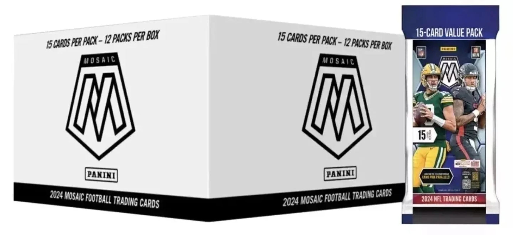 2024  Mosaic Football Factory Sealed Cello Fat Pack Value Box