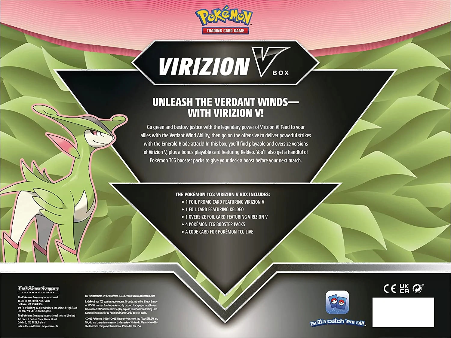 Trading Cards: Virizion V Box