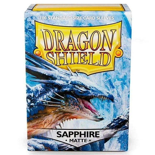 Dragon Shield: Standard 100Ct Sleeves - Sapphire (Matte)