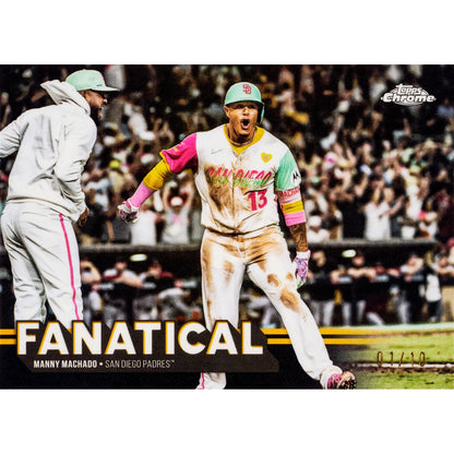 2025  Chrome Baseball Trading Cards Value Box