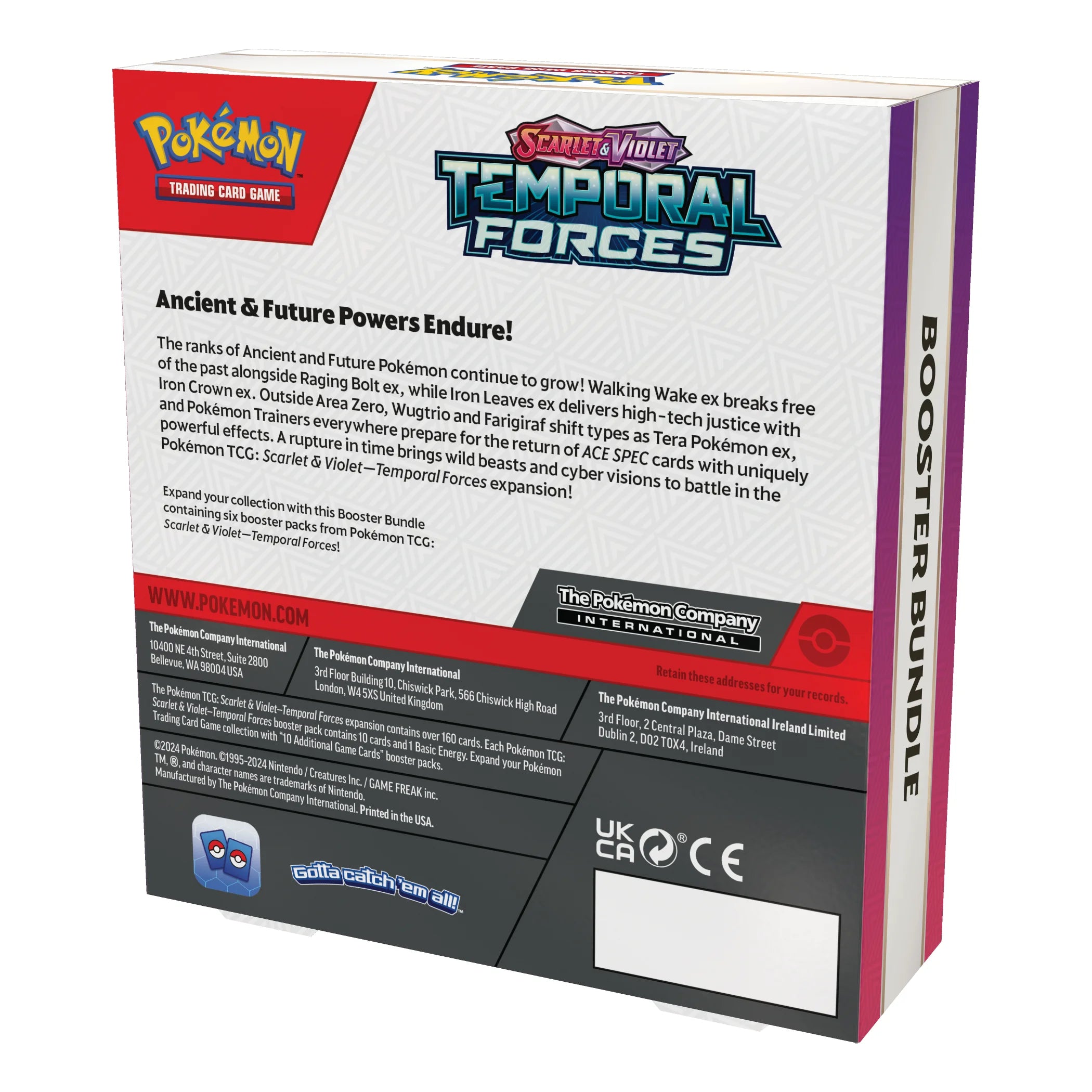 Trading Card Games SV5 Temporal Forces Booster Bundle