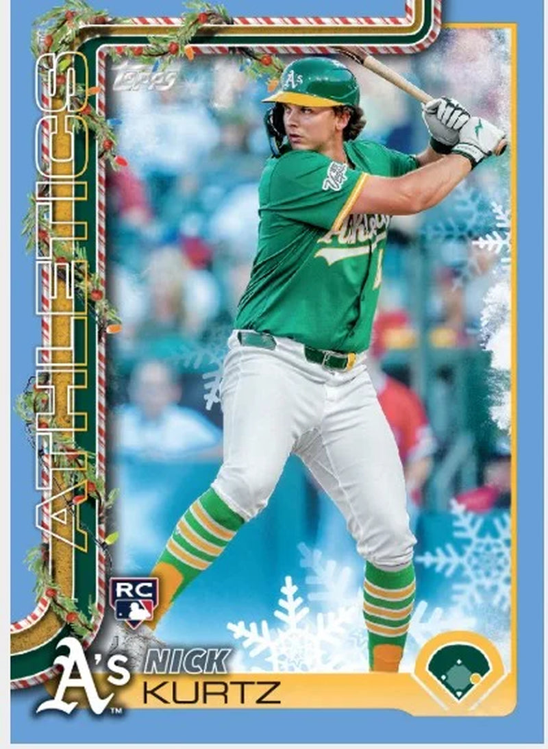 2025  Holiday Baseball Trading Card Mega Box