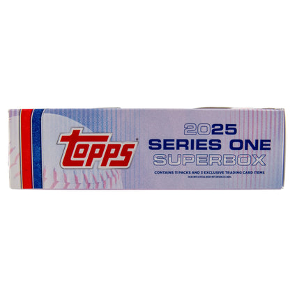 2025  Series 1 Baseball Trading Cards Super Box