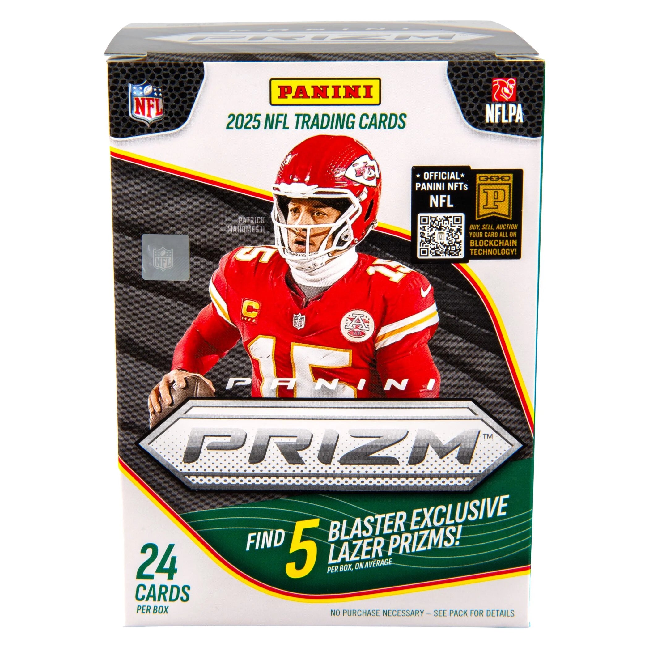 2025  Prizm Football Trading Cards Blaster Box