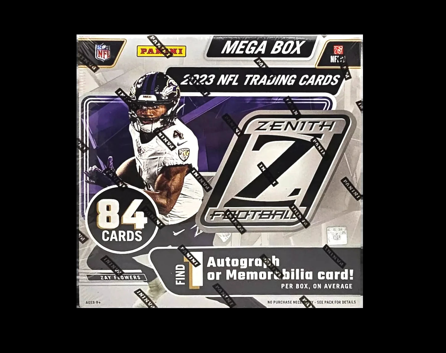 2023  Zenith Football Mega Box Trading Cards