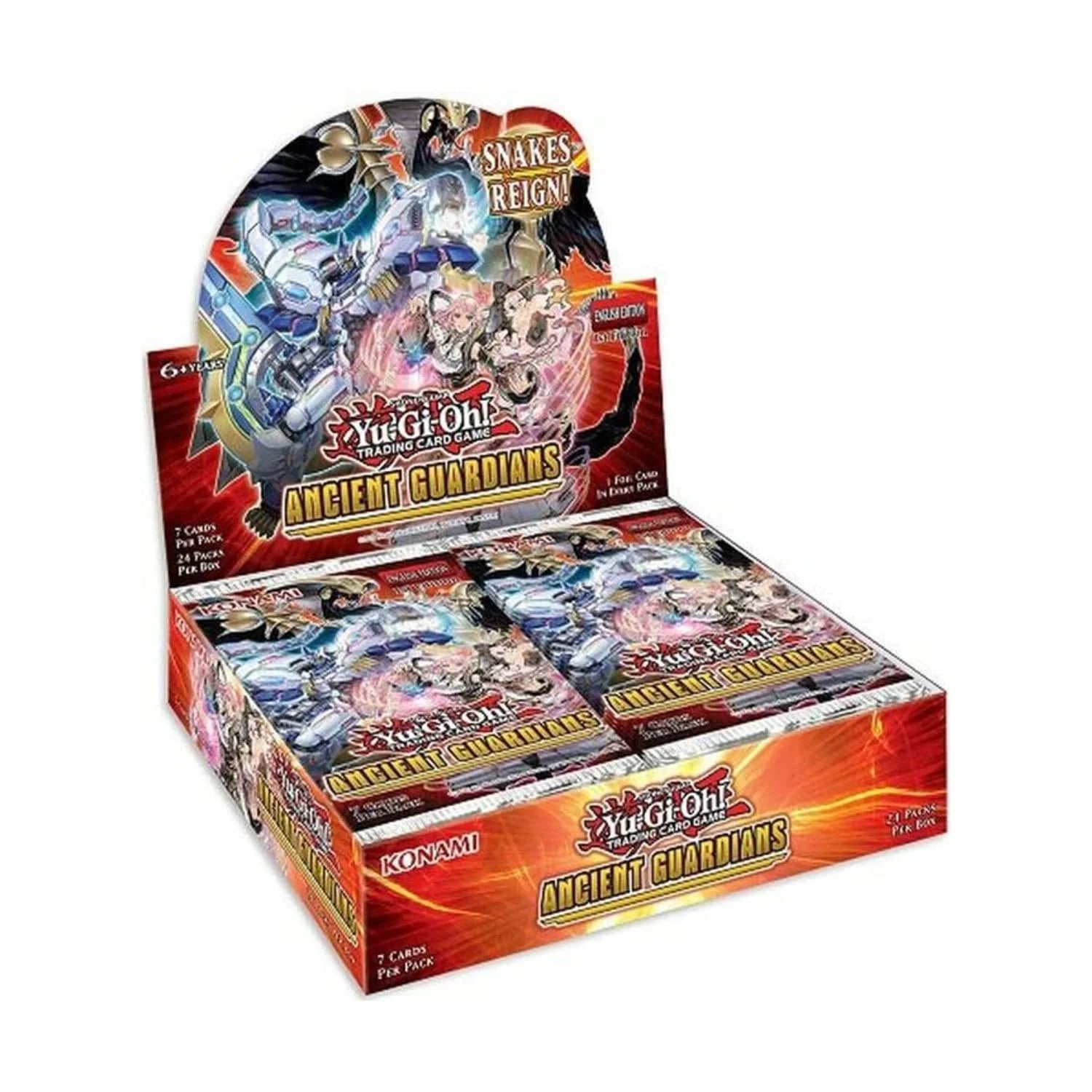 Yu-Gi-Oh Ancient Guardians Booster Box First Edition Trading Card Game