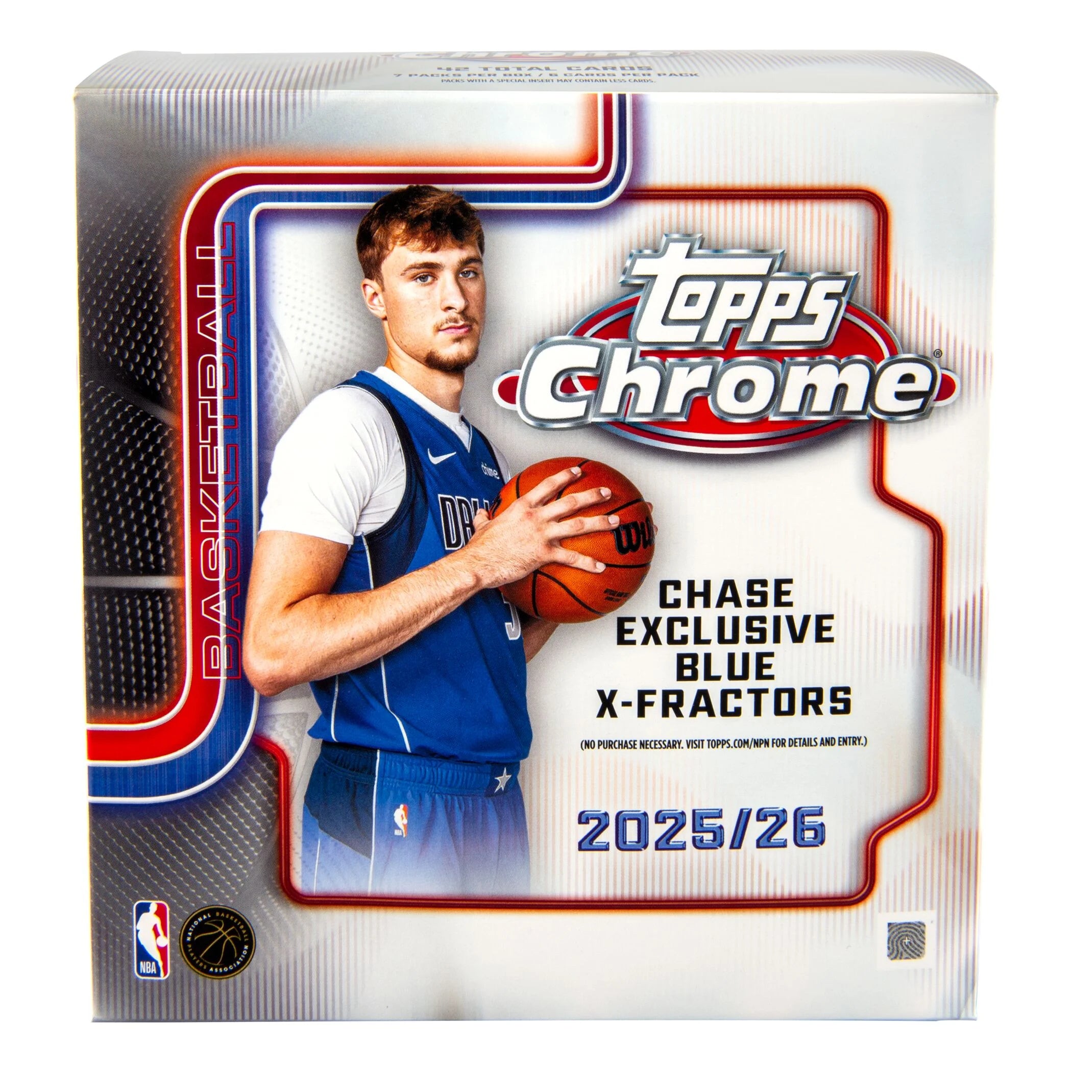 2025-26  Chrome Basketball Trading Cards Mega Box