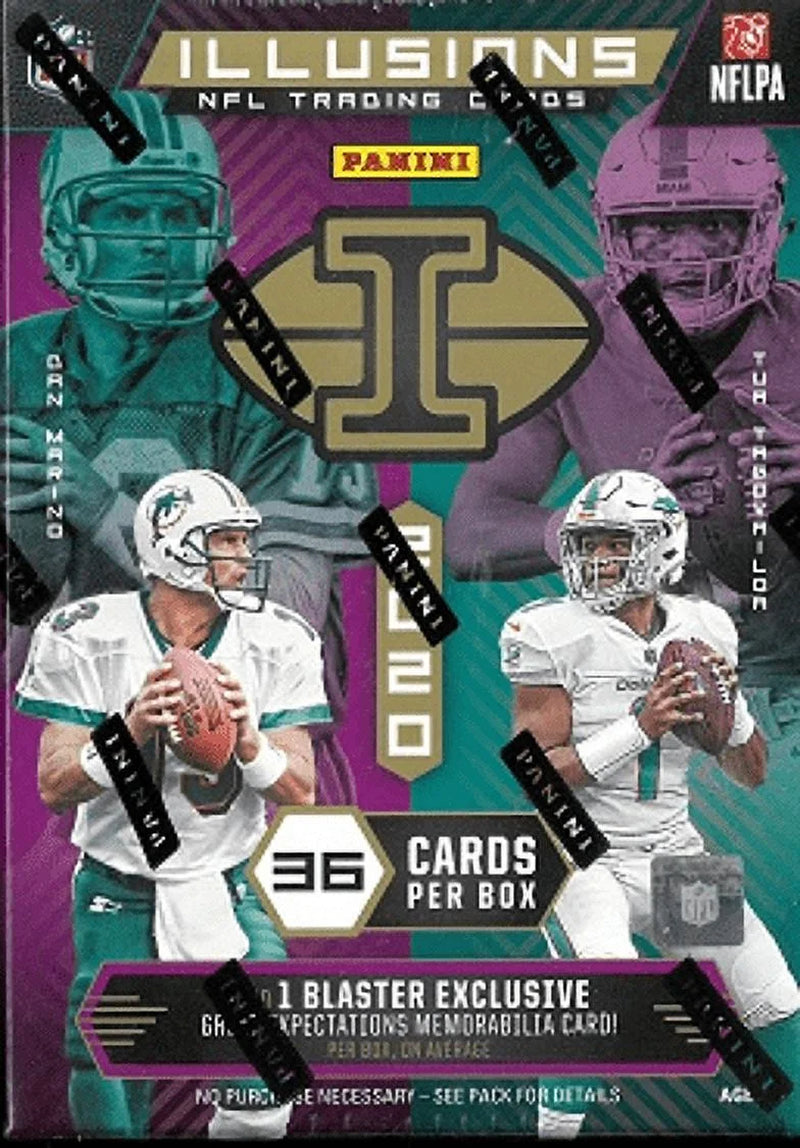 2020  Illusions NFL Football Trading Cards Blaster Box-36 Cards