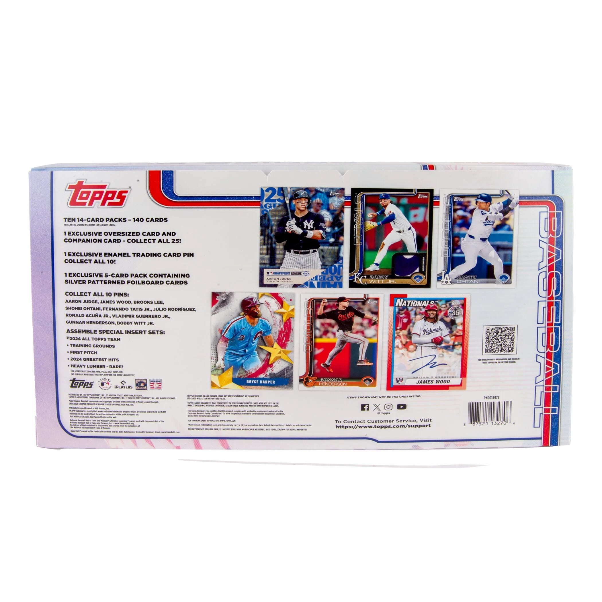 2025  Series 1 Baseball Trading Cards Super Box