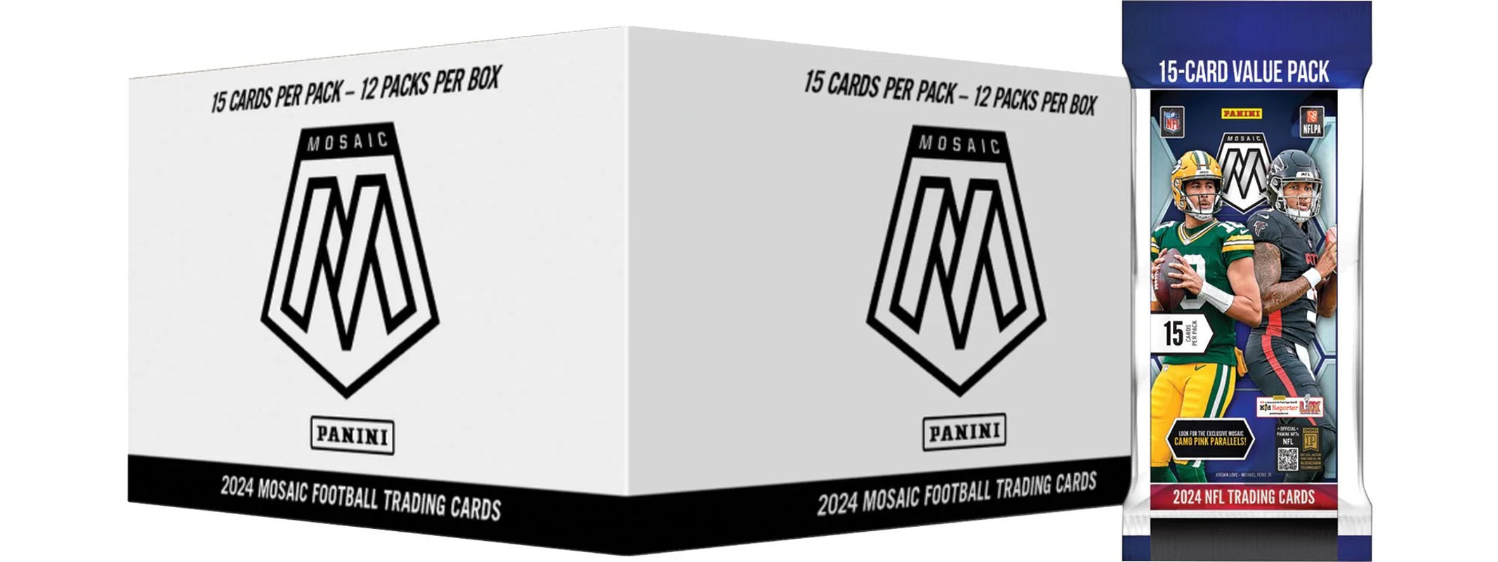 2024  Mosaic Football Factory Sealed Cello Fat Pack Value Box