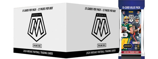 2024  Mosaic Football Factory Sealed Cello Fat Pack Value Box