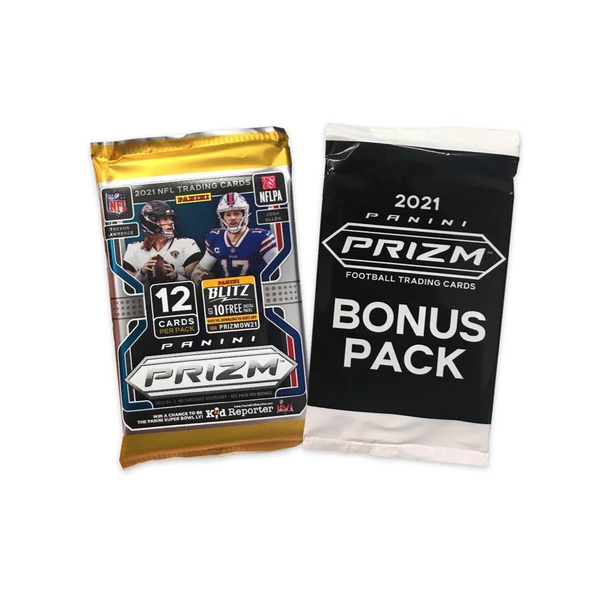2021  NFL Prizm Football Trading Card Multipack