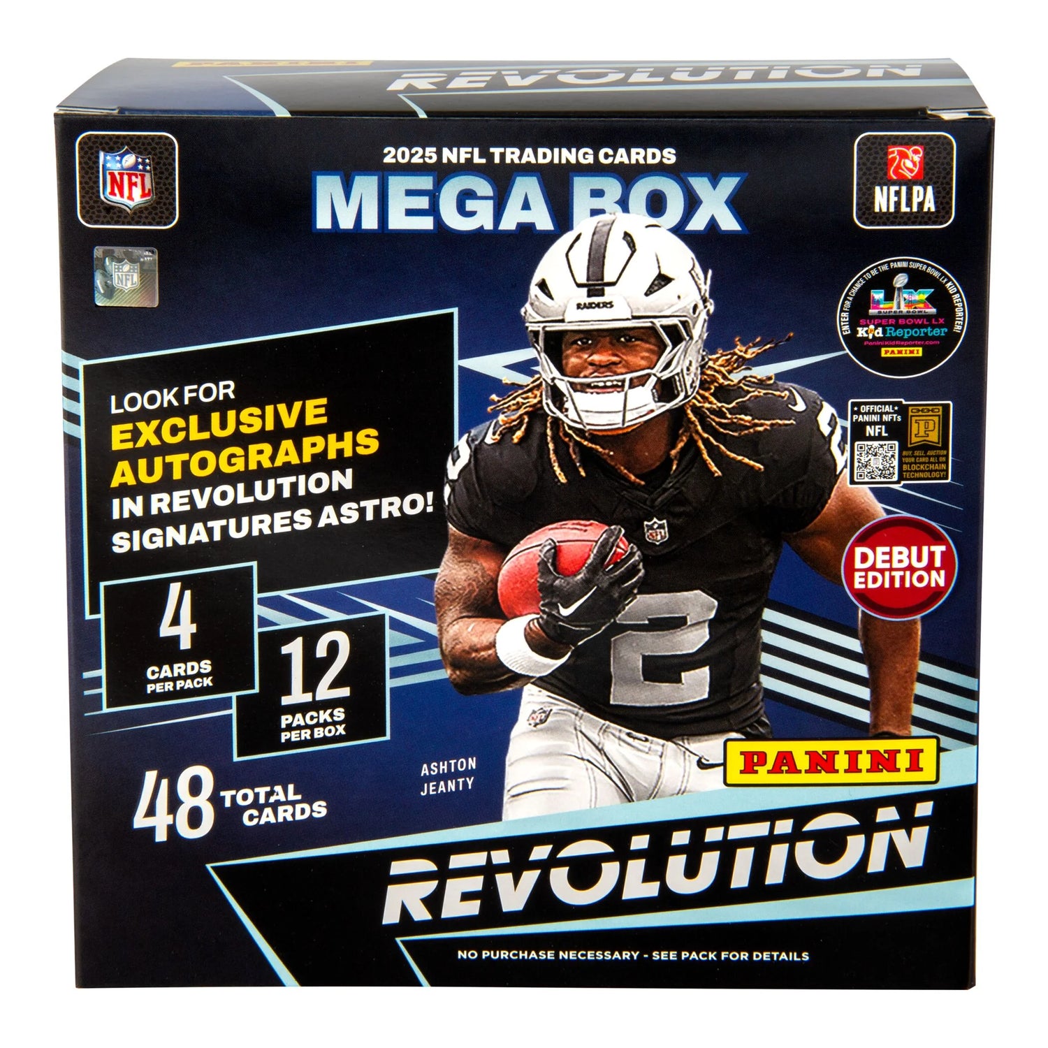 2025  Revolution Football Trading Cards Mega Box